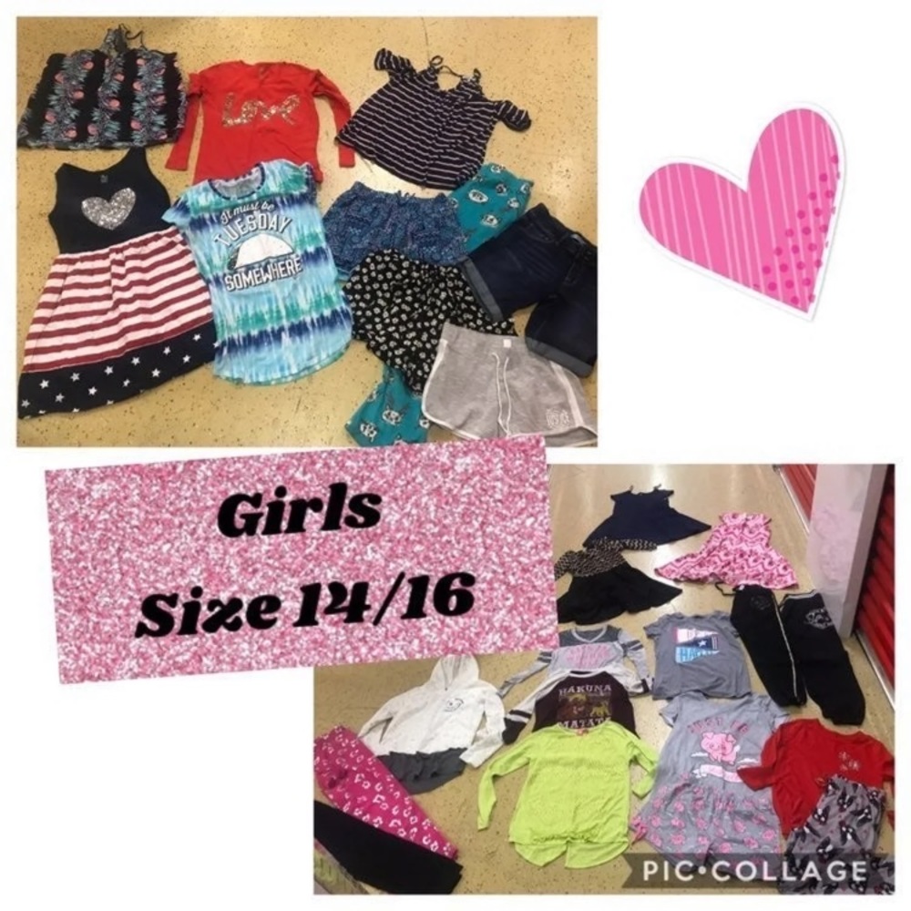 Girls size 14 16 bundle